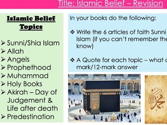 Islamic Belief PPT