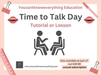 Time to Talk Day Tutor Time