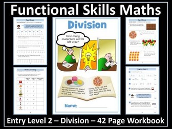 Division - Functional Skills Maths - Entry Level 2