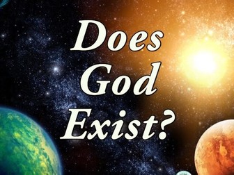 Does God exist? KS3 RE lesson
