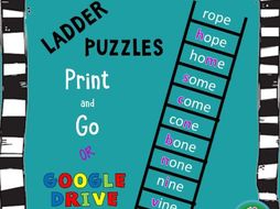 word ladder puzzles teaching resources