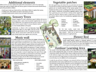 Outdoor Sensory Space