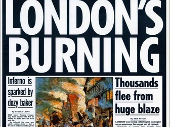 The Great fire of London : Newspaper reports