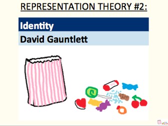 Identity - David Gauntlett (representation theory #2)