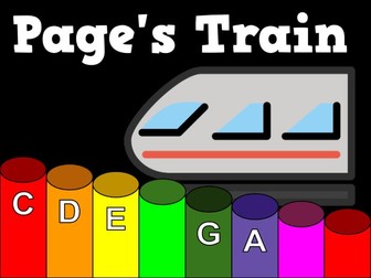 Page's Train - Boomwhacker Play Along Video and Sheet Music