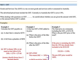 Financial maths - level 1 - learn at home