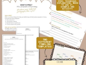 History Classroom Starter Kit