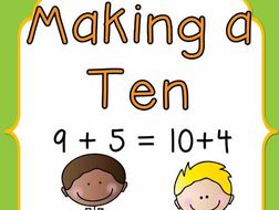 Making a Ten Strategy- Ten Frames and Number Bonds