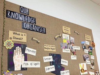 Knowledge Organiser Lettering