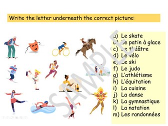 faire du sport (Dynamo 1 Module 3)