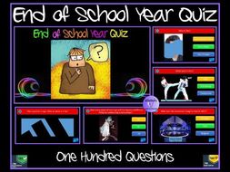 End of Year Quiz