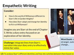 The Hate U Give Sow Teaching Resources