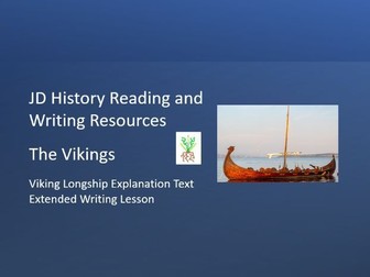 Viking Longships Explanation Writing