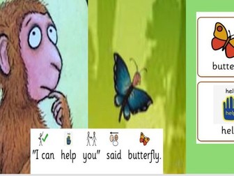 Monkey Puzzle Adapted story for ASD and communication needs