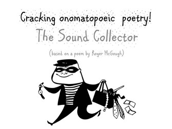 How to Write an Onomatopoeia Poem KS2  (differentiated lesson plan, writing frame and power point)