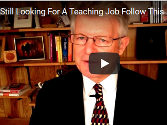 Still Looking For A Teaching Job? Follow This Checklist