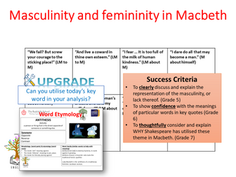 Themes in Macbeth: Masculinity