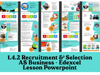 HR Recruitment & Selection Lesson Business Studies