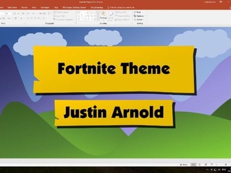 Fortnite PowerPoint Template