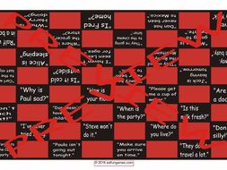 Reported Speech Checker Board Game