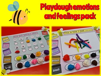 Elsa-Support - Playdough emotions and feelings pack