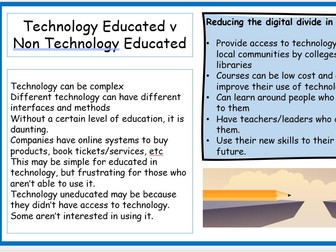 AS IT 9626 Unit 6 The Digital Divide