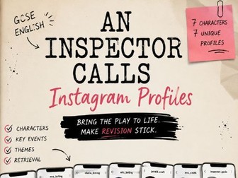 An Inspector Calls: Instagram Profiles