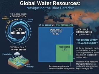 9696 (2027) Spec 5.1.1: Patterns of water resources, spatial variations, and changes over time