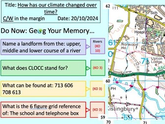 KS3 Climate change SoW