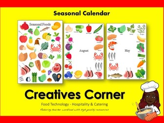 Seasonal Calendar - Booklet