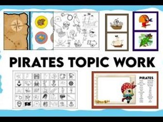Pirates Topic Resources KS1