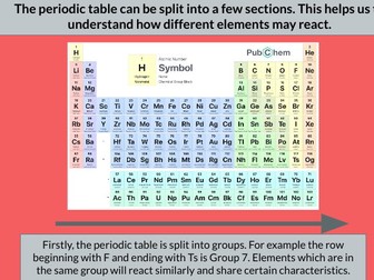 CHEMISTRY - STATES OF MATTER/PERIODIC TABLE