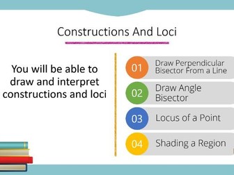 Constructions And Loci Powerpoint (Foundation GCSE)