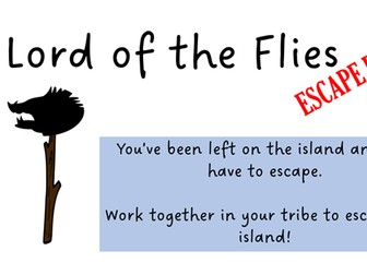 Lord of the Flies Escape Room