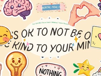 It’s OK to Not Be OK – Mental Health & Wellbeing Presentation and Lesson Plan