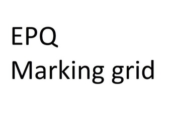 EPQ marking grid