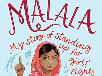 Malala: My Story of Standing Up for Girl's Rights Part 1 + 2 Images