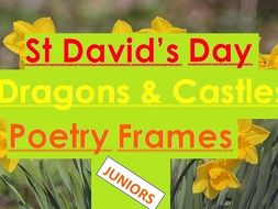 8 Dragon + Castle Poetry Sheets - Juniors