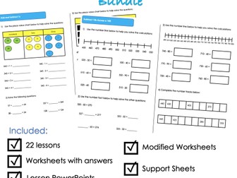 Year 3 Addition and Subtraction Complete Unit