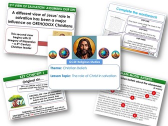 CHRISTIAN BELIEFS 9: Christ & Salvation