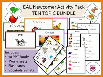 EAL / ESL Newcomer Activity Bundle
