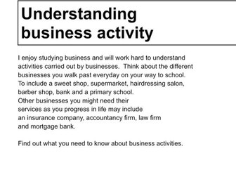 Sub-topic 1.3.3 Why some businesses grow and others remain small