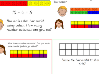 Year 1 Bar Models  Addition and Subtraction Facts