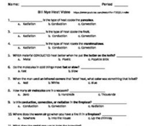 Bill Nye Energy Worksheet Answer Key - Printable Sheet Education