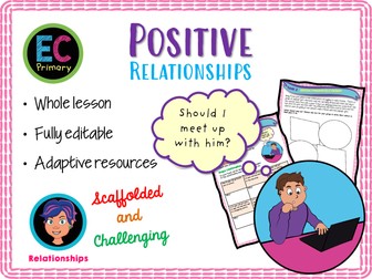 Positive Relationships PSHE