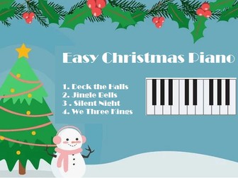 Easy Christmas Keyboard Pieces