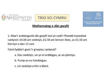 Mathemateg o dân gwyllt