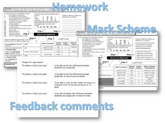 Help on science homework ks3