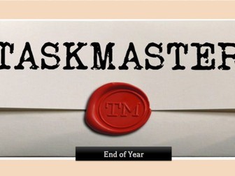 Taskmaster End of Year Activity KS2