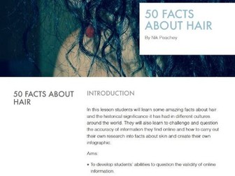 50 Facts about Hair - Lessons in Digital Literacy